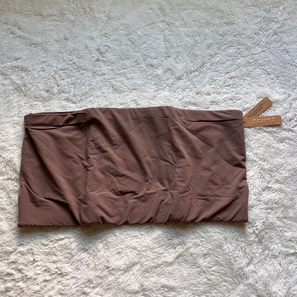 SKIMS Womens Fits Everybody Bandeau Bra Umber Brown BR-BND-2026 Size 3X NWT